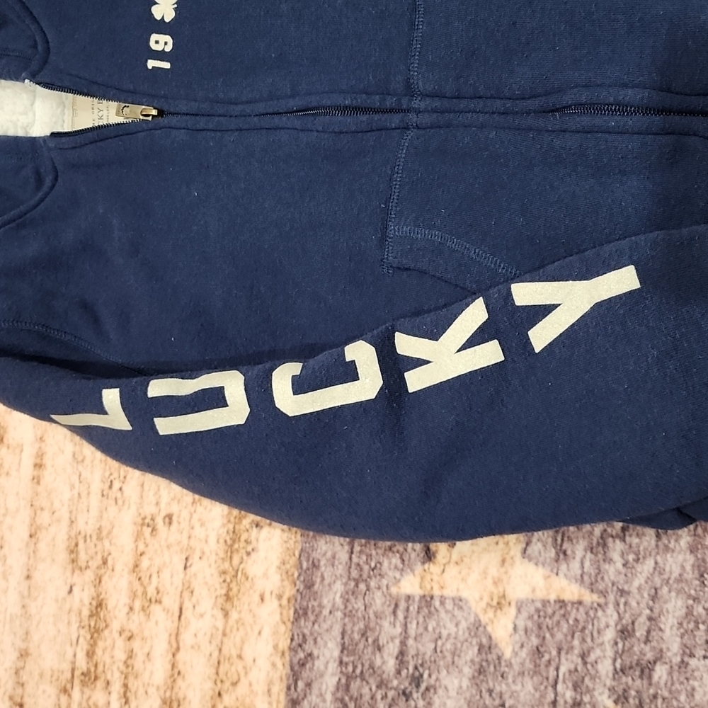 Lucky fleece zipper up sweatshirt - Picture 4 of 7
